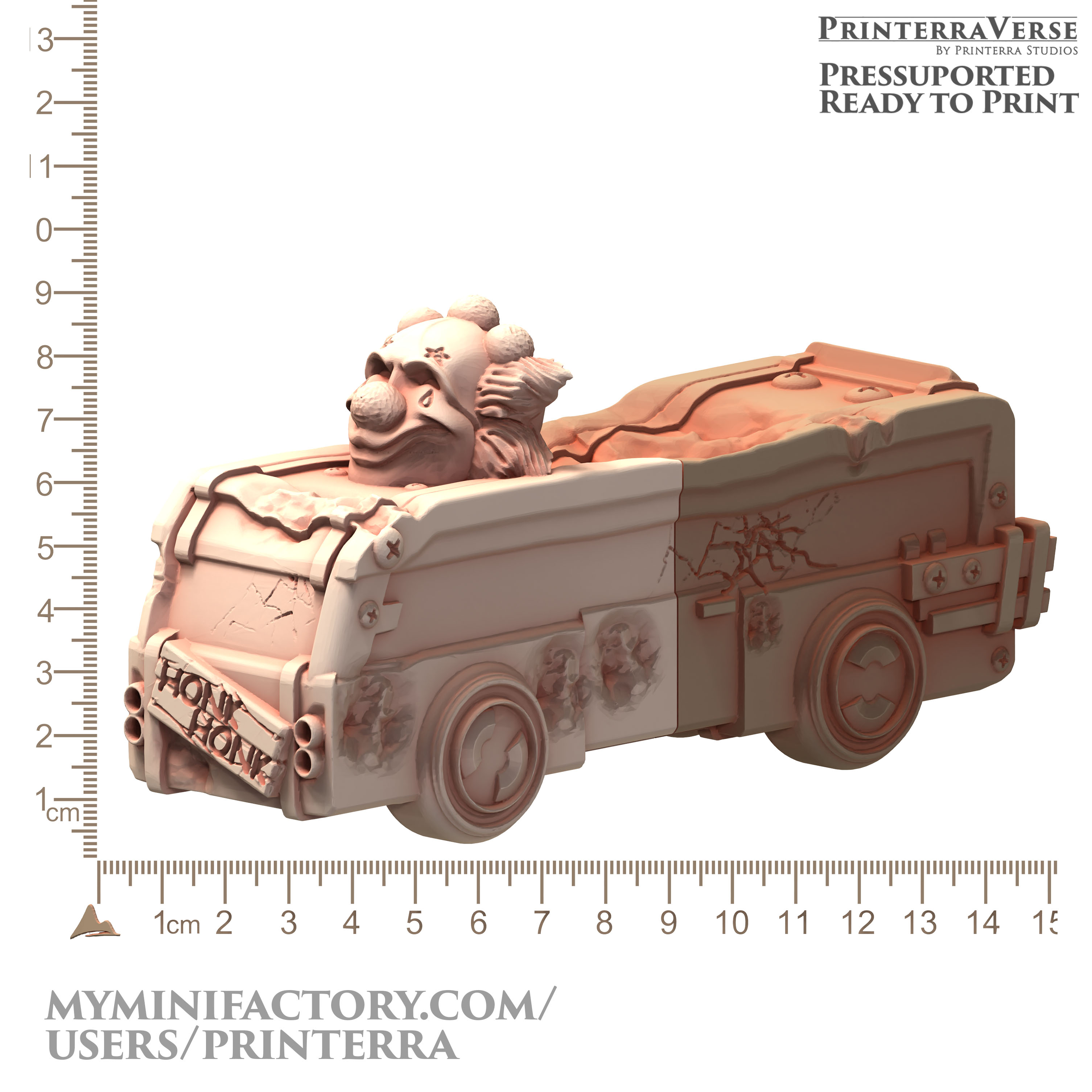 038 TECHNOPUNK Clussy Gang Violent Clown Circus Bus